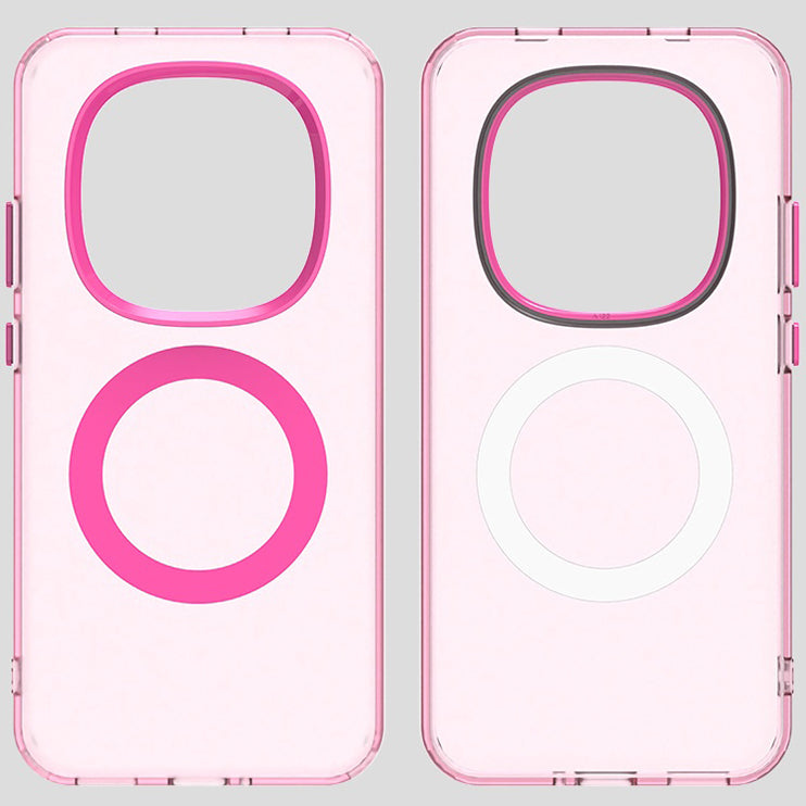 Handyhülle für Xiaomi Redmi Note 15 Pro 5G, Techsuit CandyCase MagSafe, Rosa