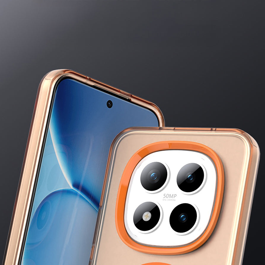 Handyhülle für Xiaomi Redmi Note 15 Pro Plus 5G / POCO M8 Pro 5G, Techsuit CandyCase MagSafe, Orange
