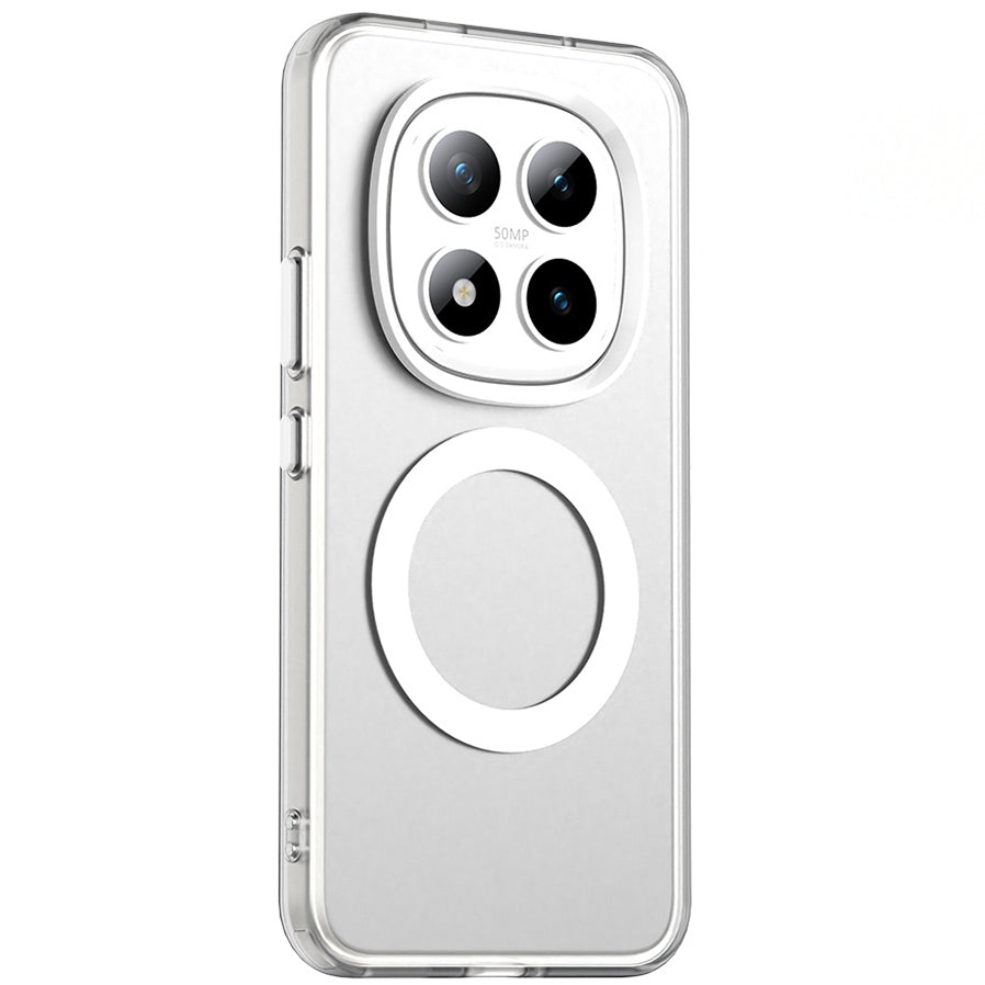 Handyhülle für Xiaomi Redmi Note 15 Pro Plus 5G / POCO M8 Pro 5G, Techsuit CandyCase MagSafe, Weiß