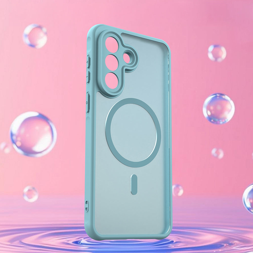 Handyhülle für Galaxy A57 5G, Techsuit HaloFrost II MagSafe, Minzfarben