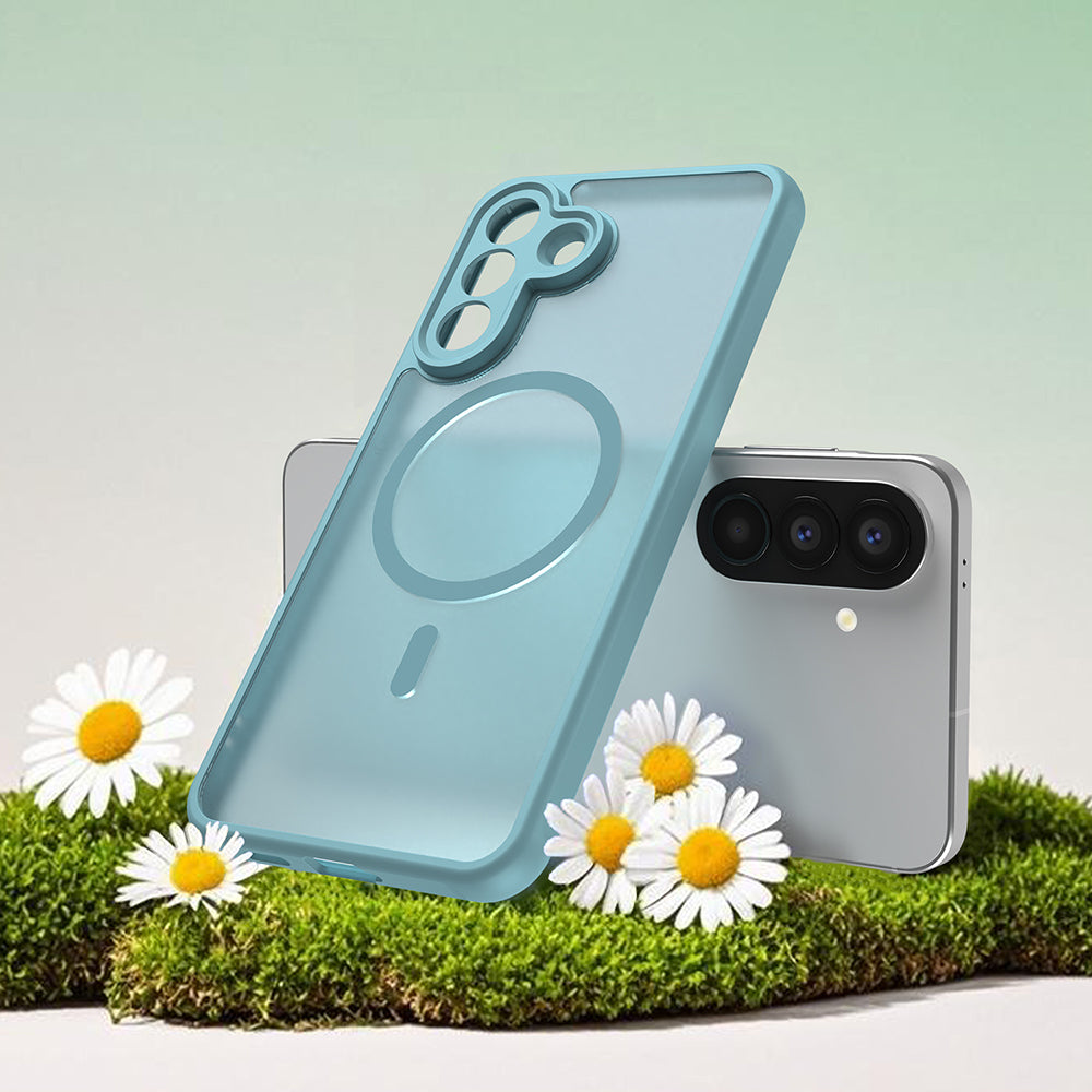 Handyhülle für Galaxy A57 5G, Techsuit HaloFrost II MagSafe, Minzfarben
