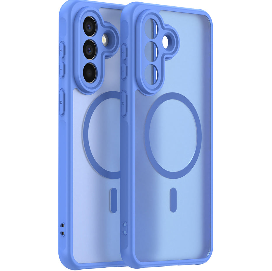 Handyhülle für Galaxy A57 5G, Techsuit HaloFrost II MagSafe, Hellblau