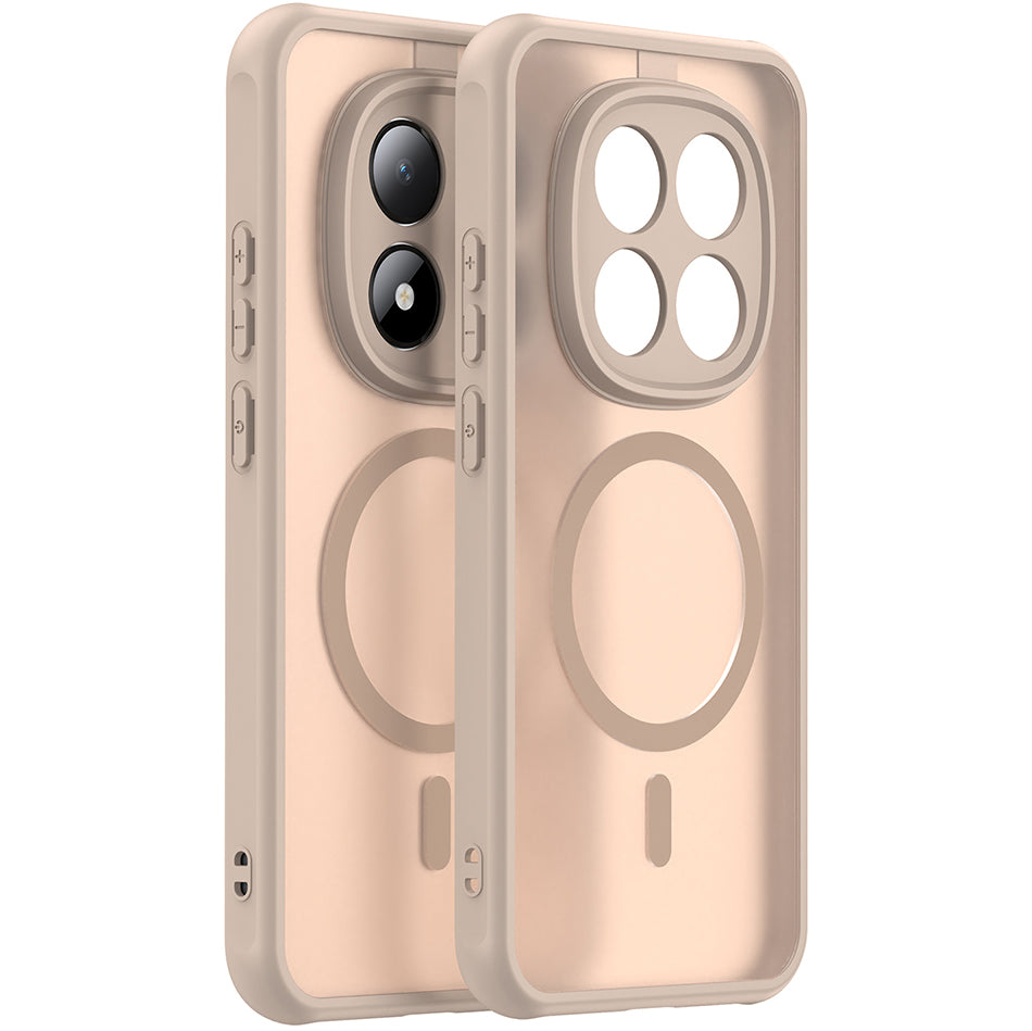 Handyhülle für Xiaomi Redmi Note 15 Pro 5G, Techsuit HaloFrost II MagSafe, Golden
