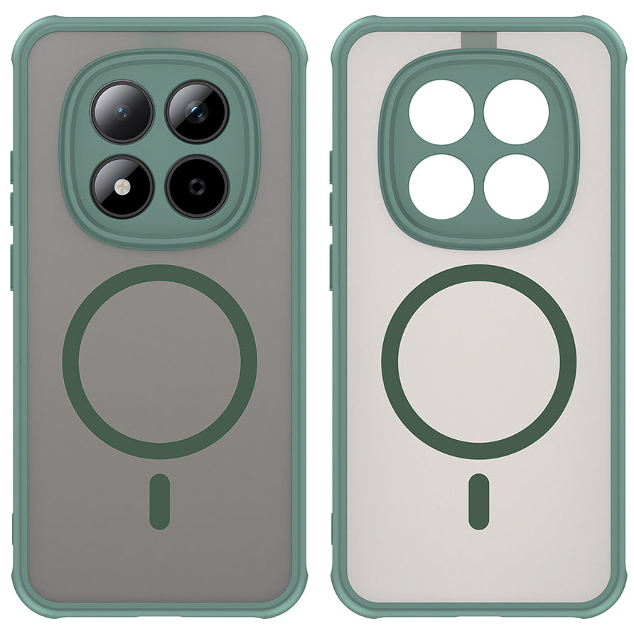 Handyhülle für Xiaomi Redmi Note 15 Pro 5G, Techsuit HaloFrost II MagSafe, Grün