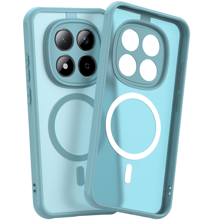 Handyhülle für Xiaomi Redmi Note 15 Pro 5G, Techsuit HaloFrost II MagSafe, Minzfarben
