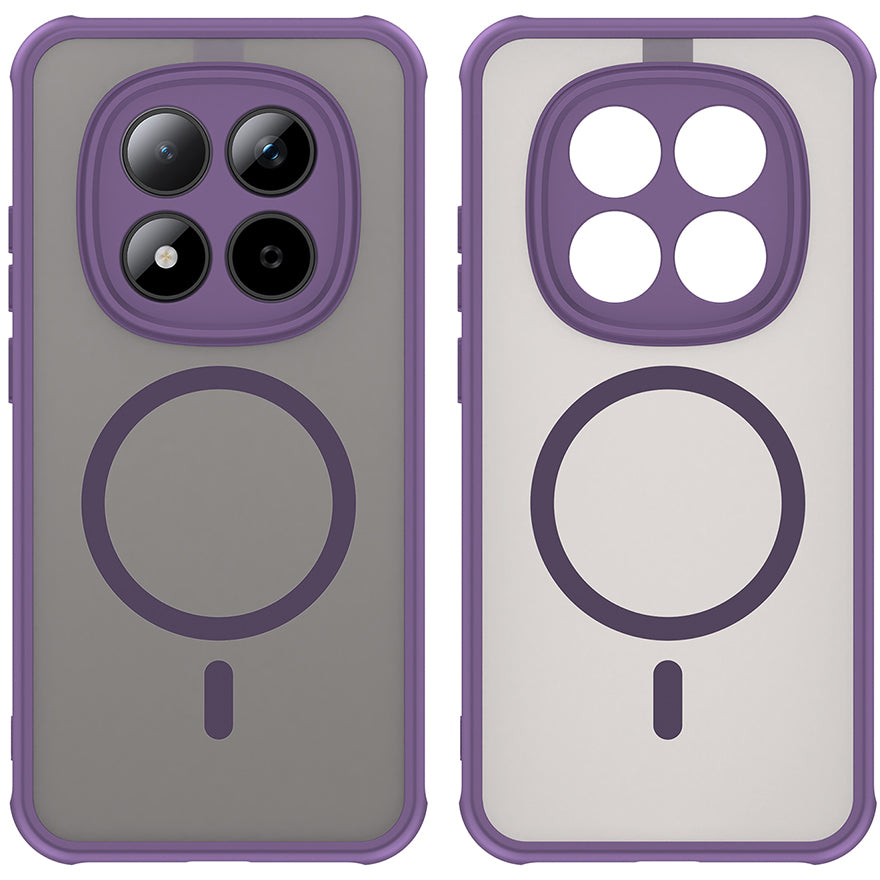 Handyhülle für Xiaomi Redmi Note 15 Pro 5G, Techsuit HaloFrost II MagSafe, Violett