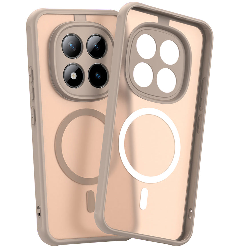 Handyhülle für Xiaomi Redmi Note 15 Pro Plus 5G / POCO M8 Pro 5G, Techsuit HaloFrost II MagSafe, Golden