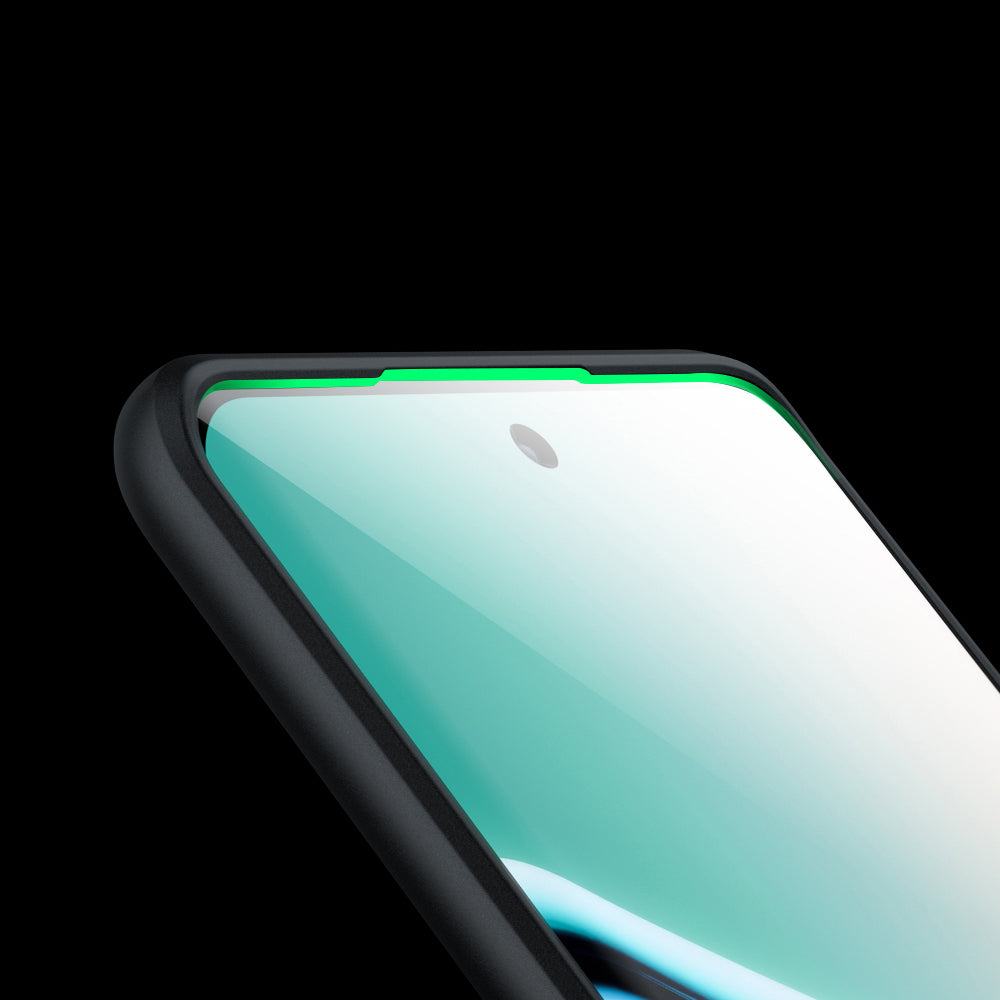 Handyhülle für Xiaomi Redmi Note 15 Pro 5G, Techsuit PureFrost MagSafe, Durchscheinend mit schwarzen Rahmen