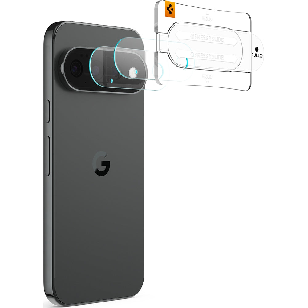 Glas für die Kamera für [model-urzadzenia, Spigen Glas.tR EZ Fit Optik Pro 2-Pack, Transparent (3/16)
