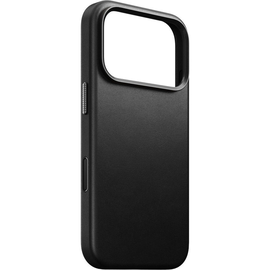 Leder Handyhülle für iPhone 18 Pro / 17 Pro mit MagSafe, Nomad Traditional Leather Case, Schwarz (1/6)