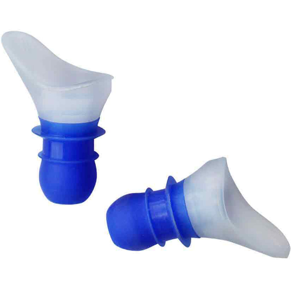 Ohrstöpsel für Flugzeuge Travel Blue Flight Earplugs, Weiß und Blau