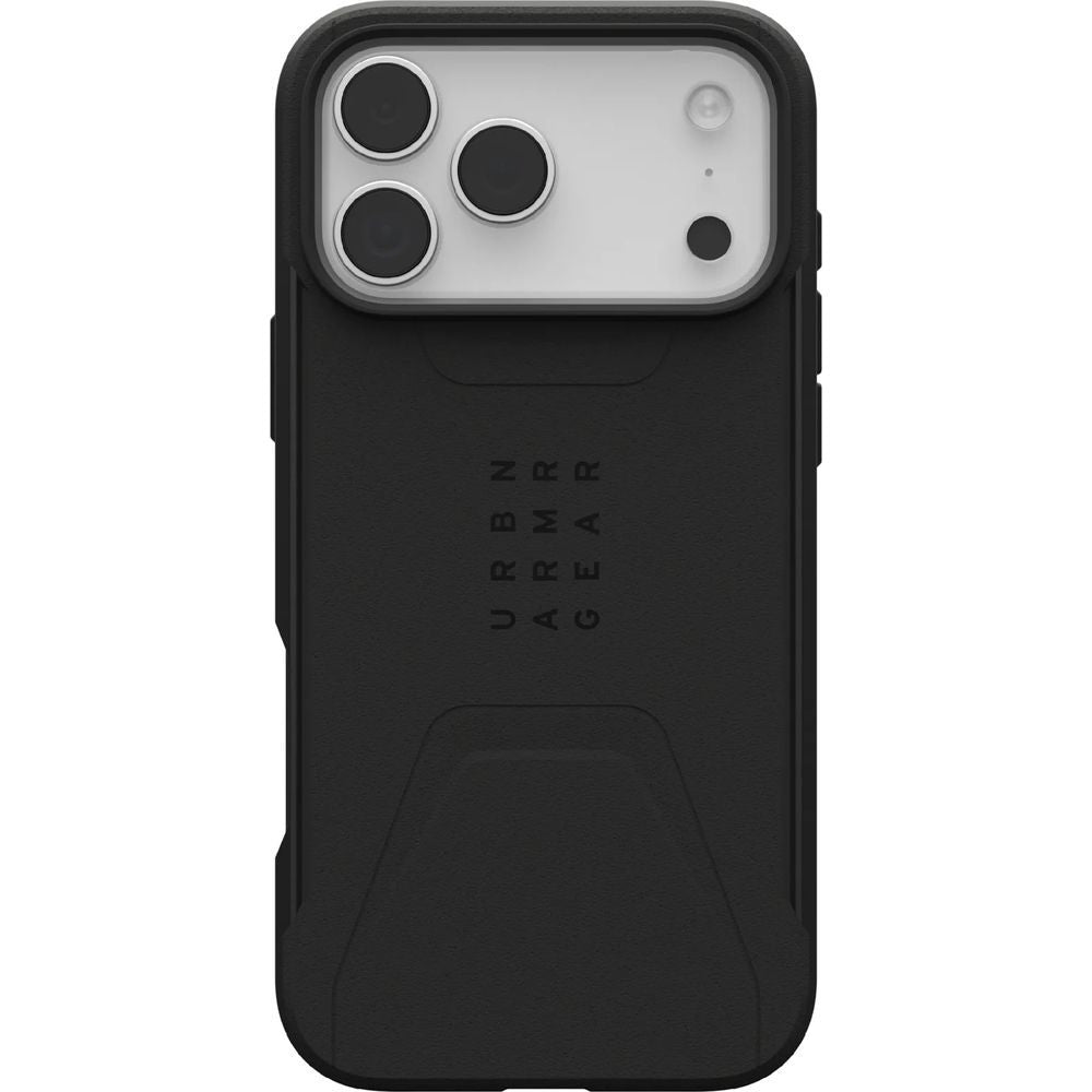 Handyhülle für iPhone 17 Pro Max, Urban Armor Gear Civilian Mag mit MagSafe, Schwarz