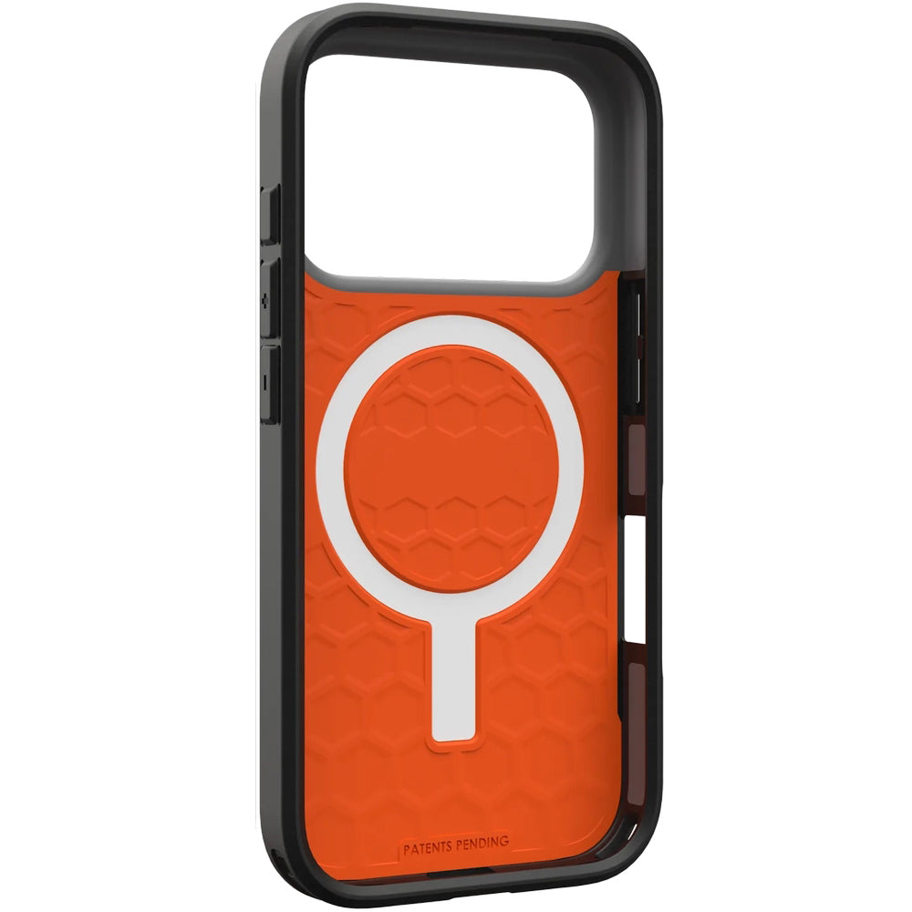 Handyhülle für iPhone 17 Pro, Urban Armor Gear Civilian Mag mit MagSafe, Orange