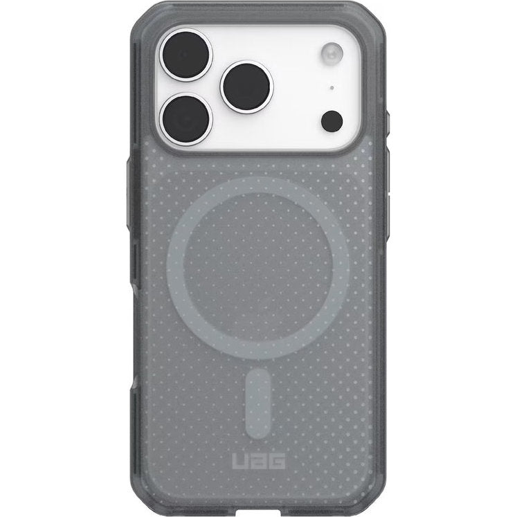 Handyhülle für iPhone 17 Pro, Urban Armor Gear Dot Magnetic mit MagSafe, Grau (1/12)