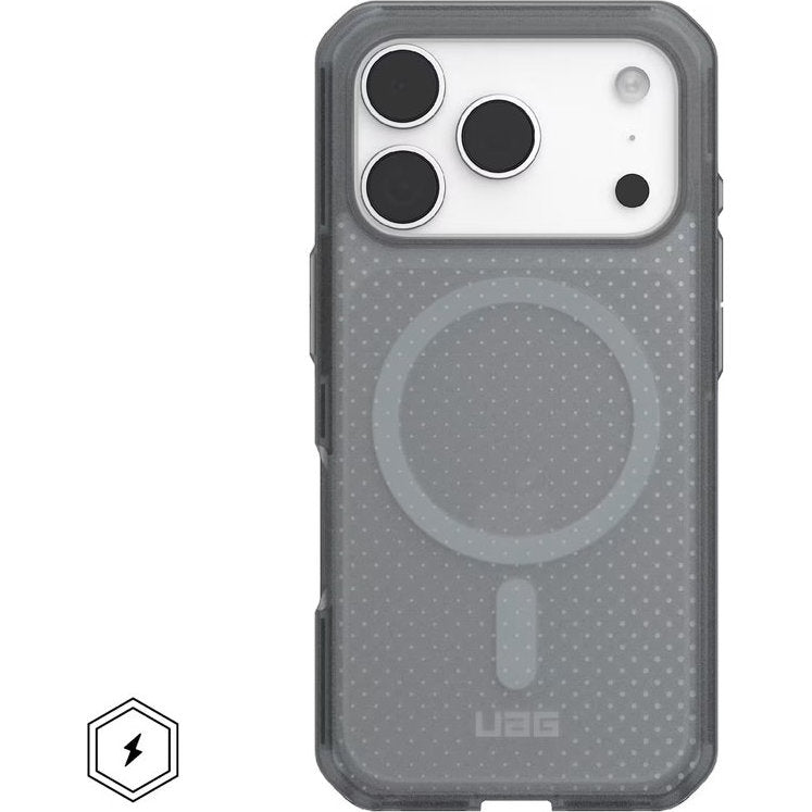 Handyhülle für iPhone 17 Pro, Urban Armor Gear Dot Magnetic mit MagSafe, Grau (5/12)