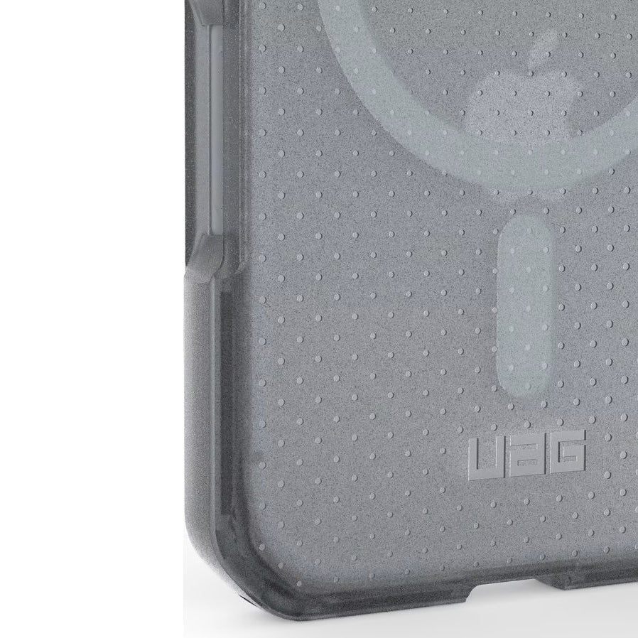Handyhülle für iPhone 17 Pro, Urban Armor Gear Dot Magnetic mit MagSafe, Grau (9/12)