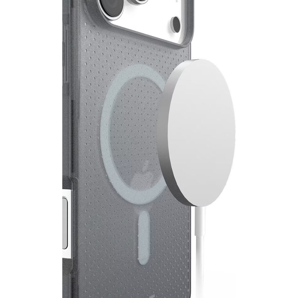 Handyhülle für iPhone 17 Pro Max, Urban Armor Gear Dot Magnetic mit MagSafe, Grau (3/12)