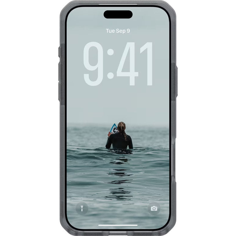 Handyhülle für iPhone 17 Pro Max, Urban Armor Gear Dot Magnetic mit MagSafe, Grau (6/12)