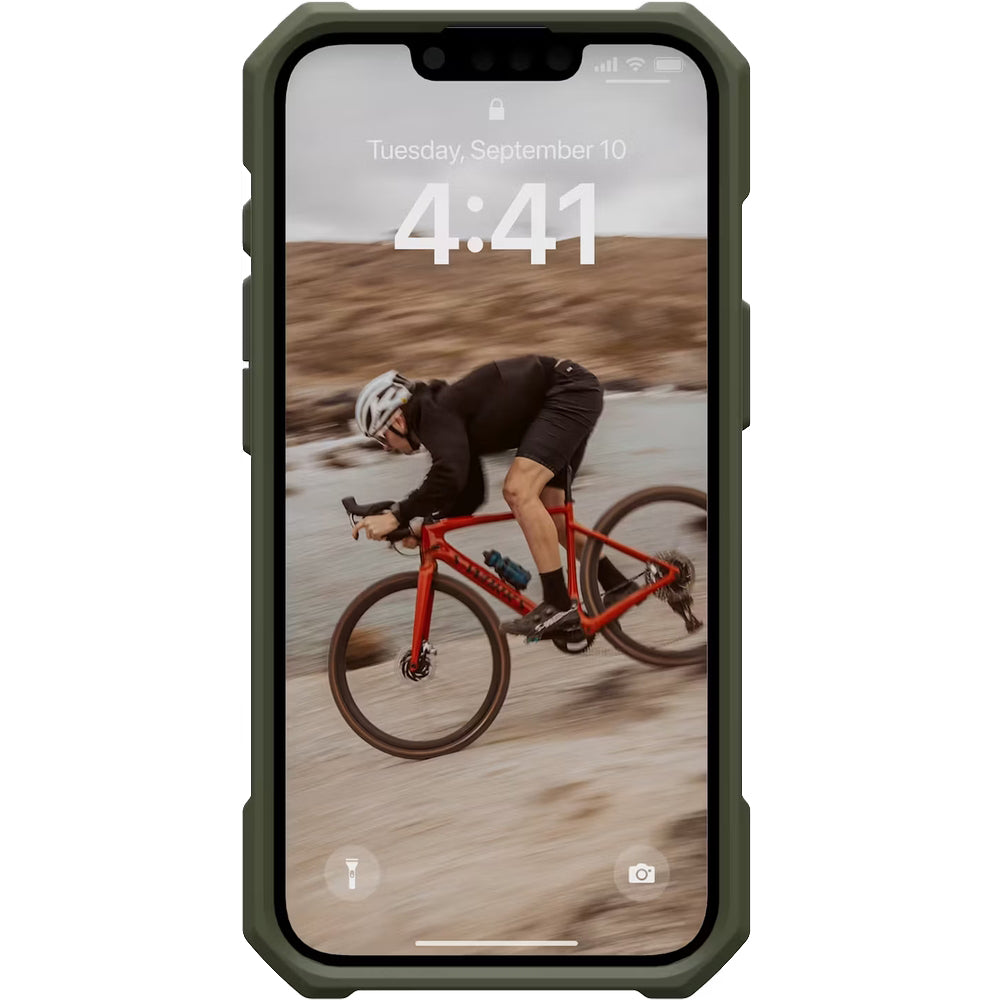 Handyhülle für iPhone 17e, Urban Armor Gear Essential Armor Mag mit MagSafe, Grün