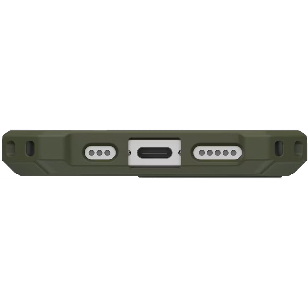 Handyhülle für iPhone 17e, Urban Armor Gear Essential Armor Mag mit MagSafe, Grün