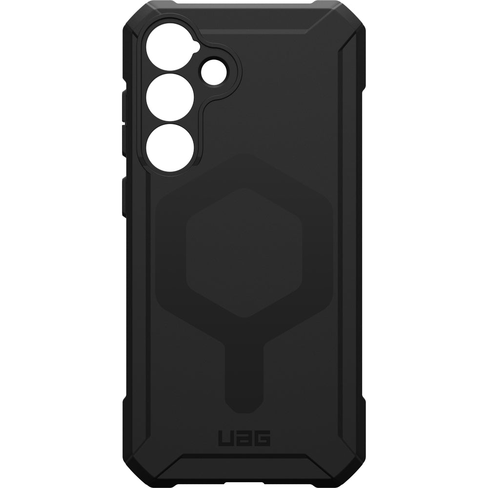 Handyhülle für Galaxy S25 Plus, Urban Armor Gear Essential Armor Magnet, Schwarz