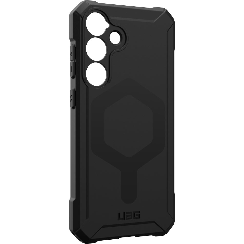 Handyhülle für Galaxy S25 Plus, Urban Armor Gear Essential Armor Magnet, Schwarz