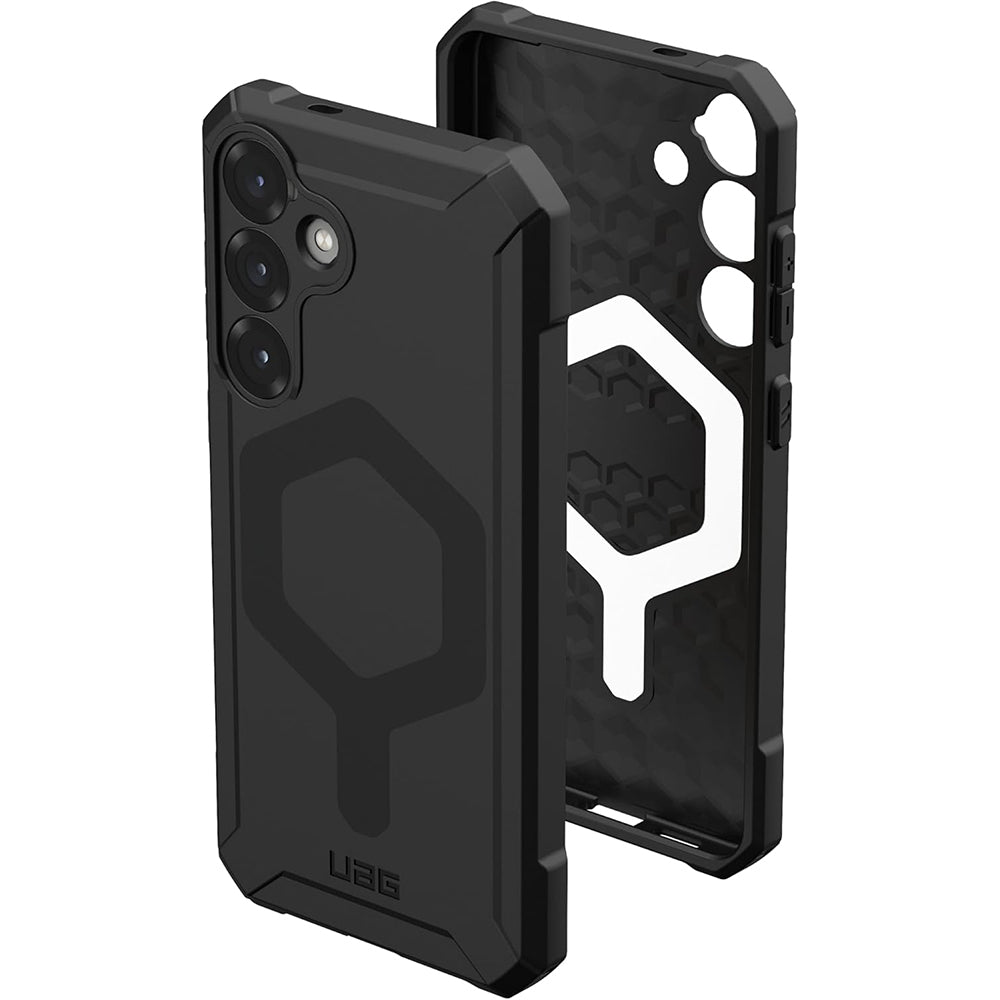Handyhülle für Galaxy S25 Plus, Urban Armor Gear Essential Armor Magnet, Schwarz