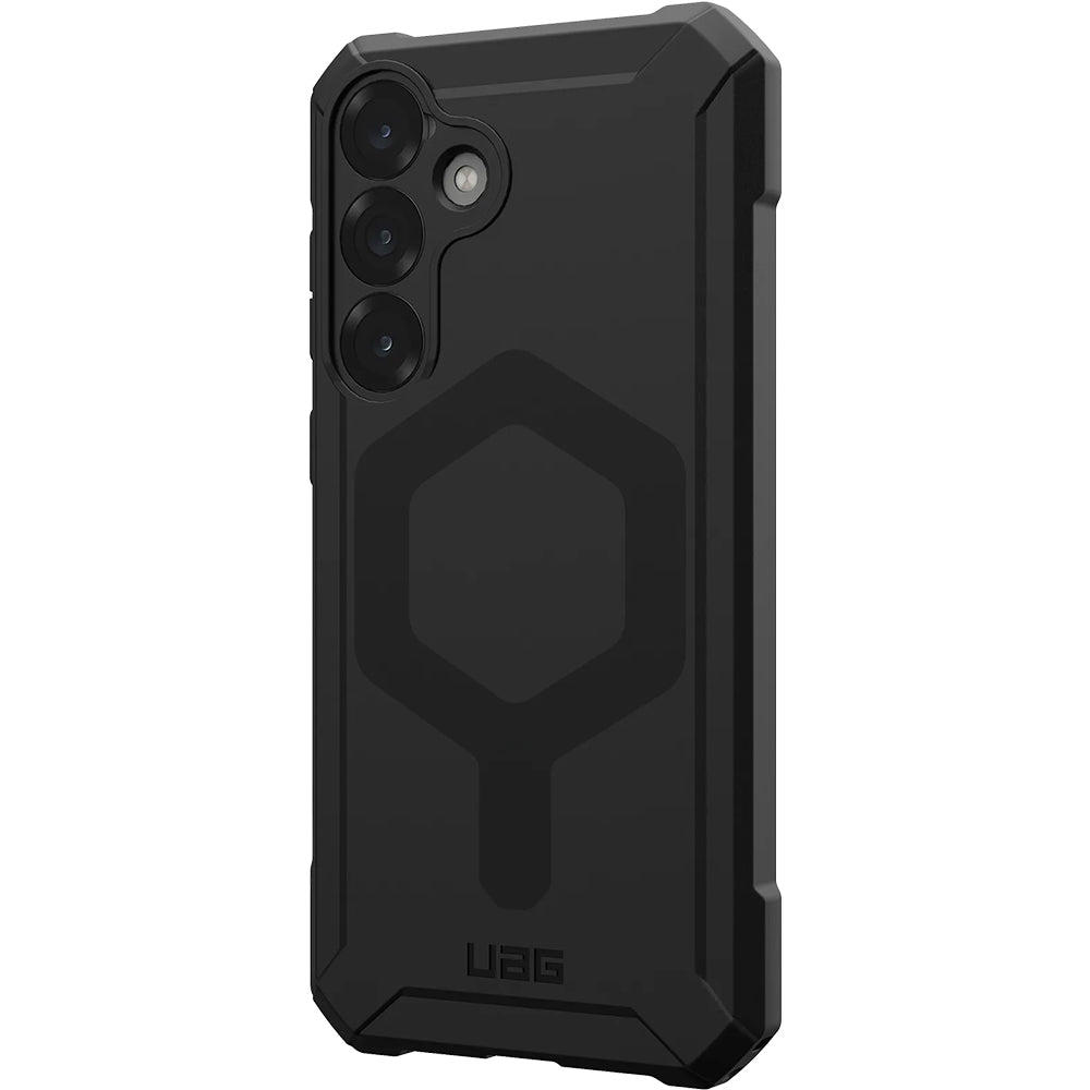 Handyhülle für Galaxy S25 Plus, Urban Armor Gear Essential Armor Magnet, Schwarz