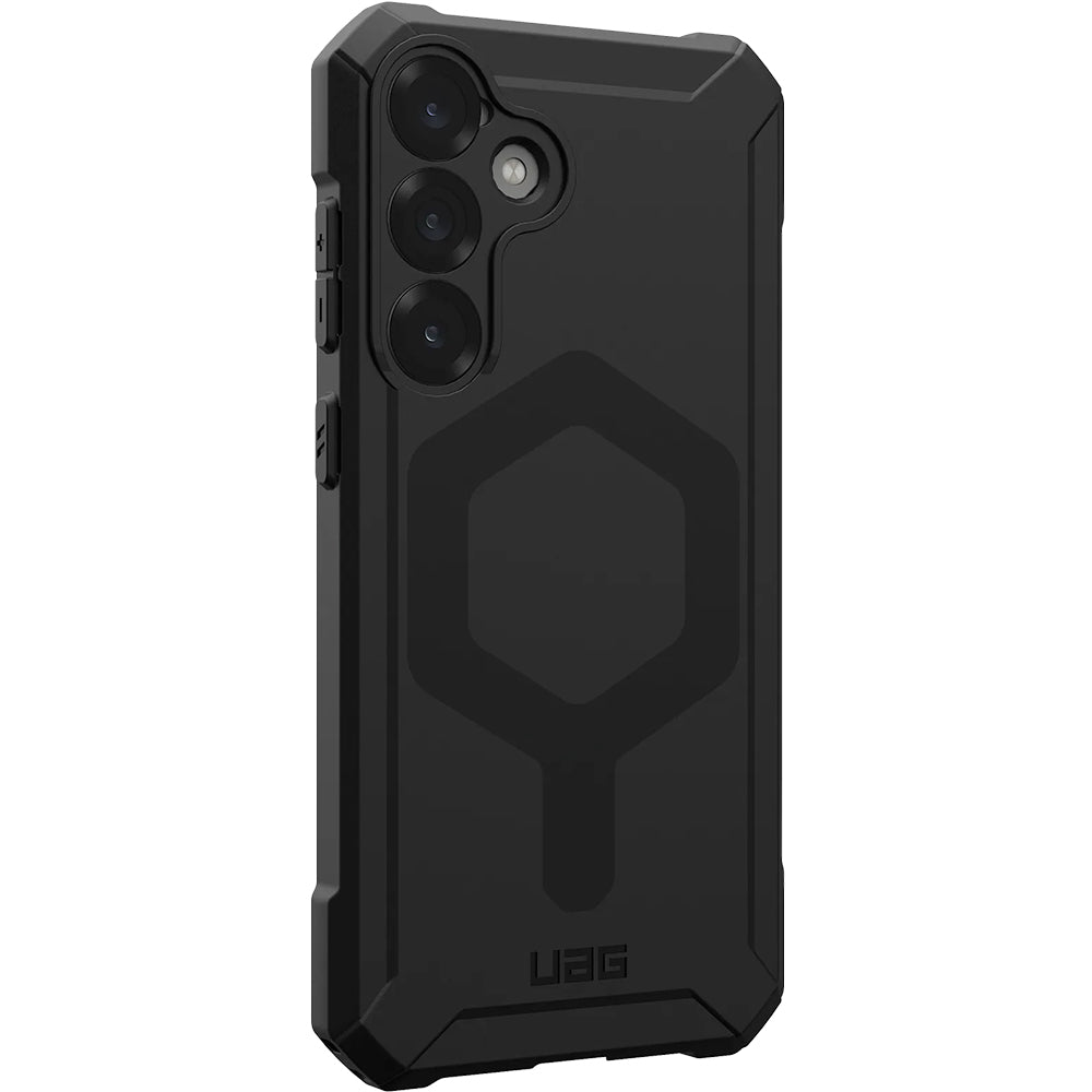 Handyhülle für Galaxy S25 Plus, Urban Armor Gear Essential Armor Magnet, Schwarz