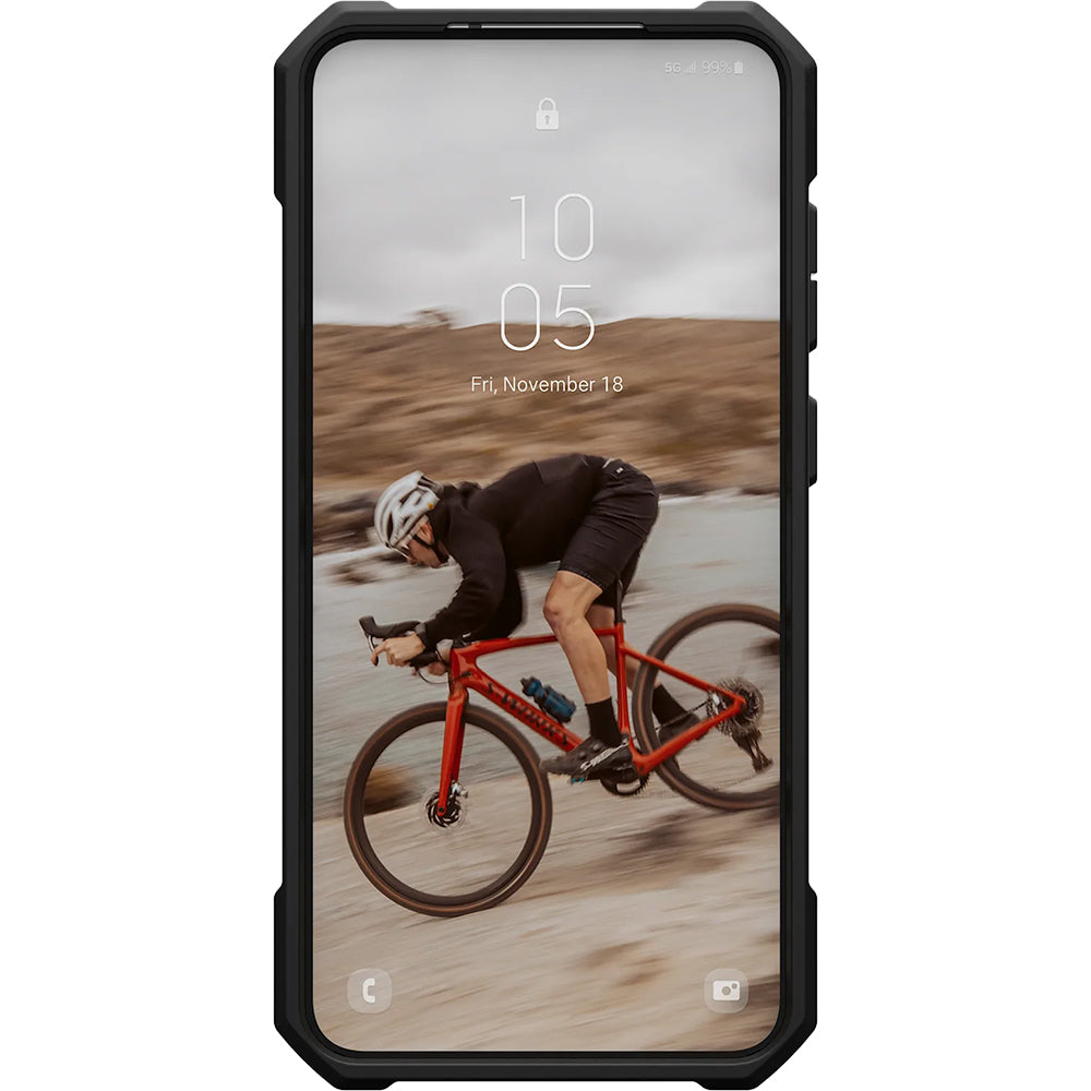 Handyhülle für Galaxy S25 Plus, Urban Armor Gear Essential Armor Magnet, Schwarz