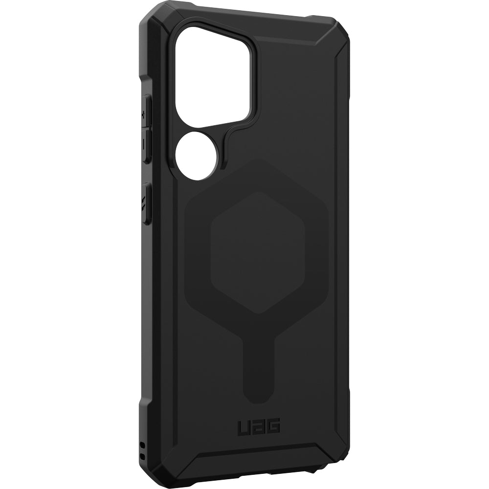 Handyhülle für Galaxy S25 Ultra, Urban Armor Gear Essential Armor Magnet, Schwarz