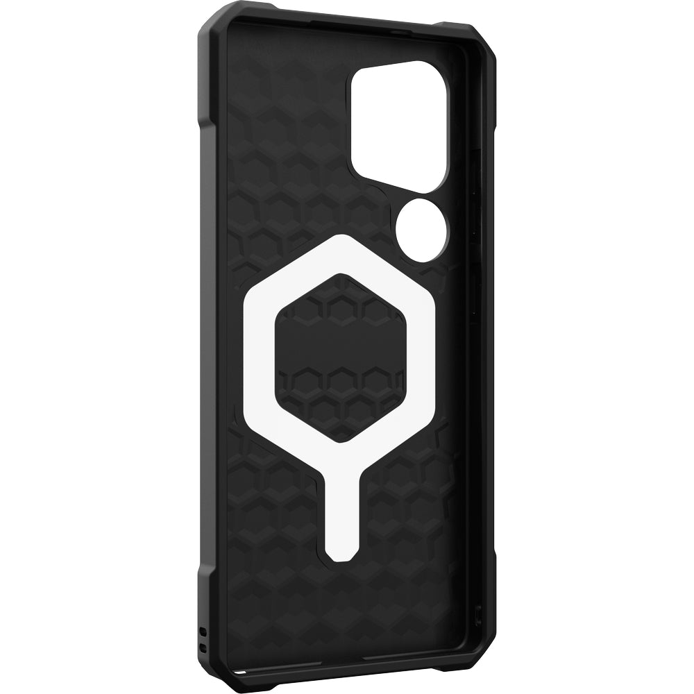 Handyhülle für Galaxy S25 Ultra, Urban Armor Gear Essential Armor Magnet, Schwarz