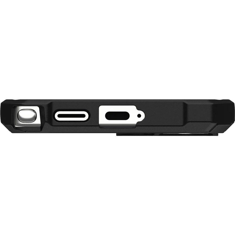 Handyhülle für Galaxy S25 Ultra, Urban Armor Gear Essential Armor Magnet, Schwarz