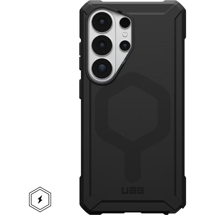 Handyhülle für Galaxy S26 Ultra, Urban Armor Gear Essential Armor Mag mit MagSafe, Schwarz