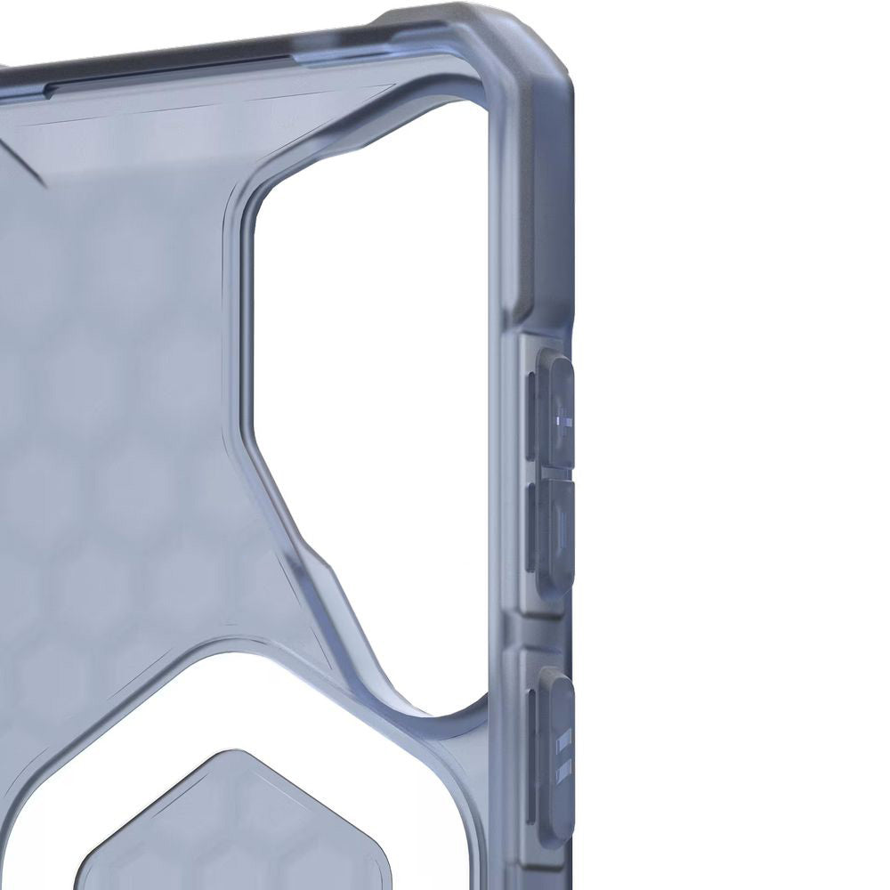 Handyhülle für Galaxy S26 Ultra, Urban Armor Gear Essential Armor Mag mit MagSafe, Durchscheinend-Blau