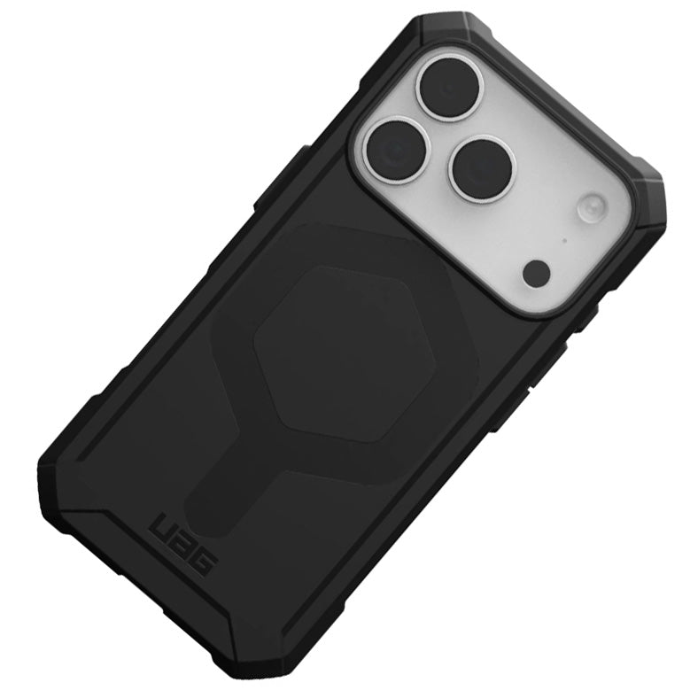 Handyhülle für iPhone 17 Pro, Urban Armor Gear Essential Armor Mag, Schwarz