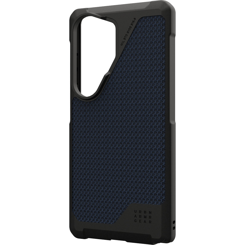 Handyhülle für Galaxy S26 Ultra, Urban Armor Gear Metropolis LT Magnet Kevlar, Marineblau mit Kevlar