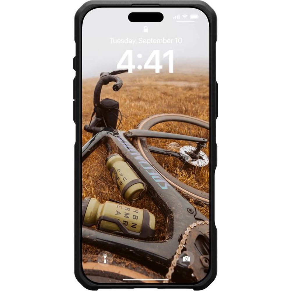Handyhülle für iPhone 16 Pro Max, Urban Armor Gear Metropolis LT Mag mit MagSafe, Olivgrün/Schwarz mit Kevlar