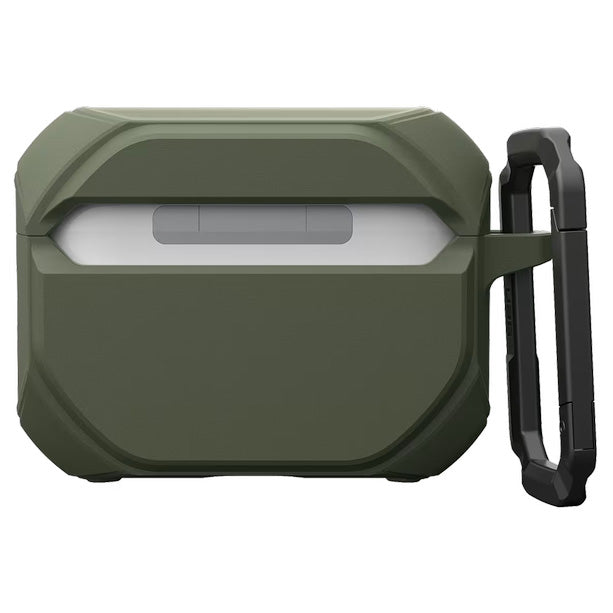 Schutzhülle für AirPods Pro 3, Urban Armor Gear UAG Monarch, Grün-Silbern