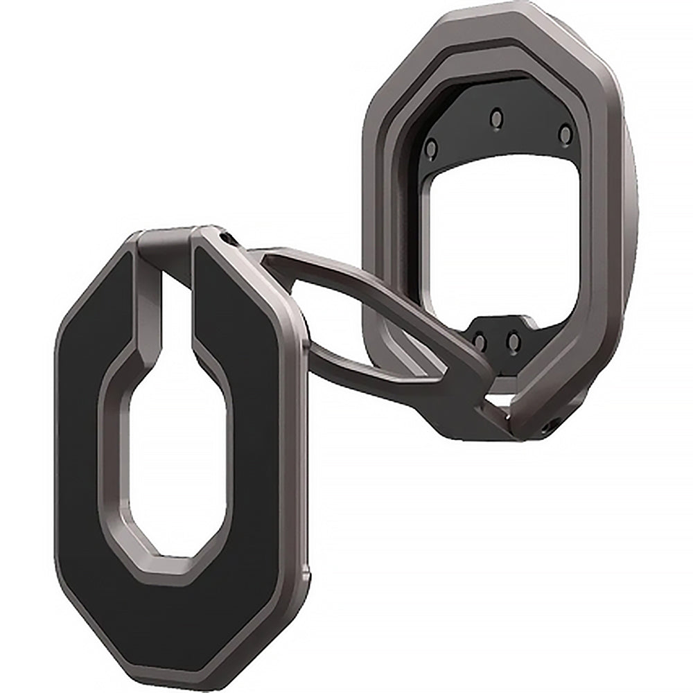 Magnetischer Fingerhalter Urban Armor Gear Monarch Dual Magnetic Ring Stand für MagSafe, Metallgrau
