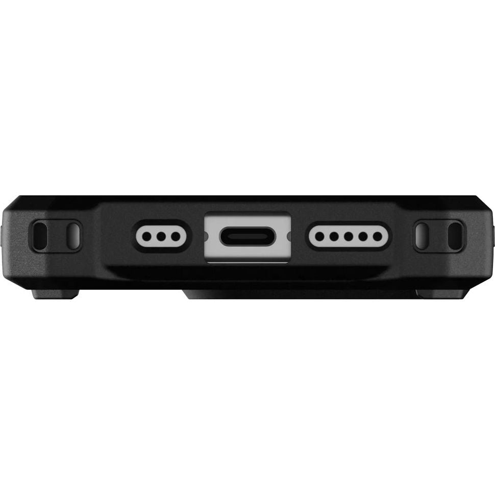 Schutzhülle Urban Armor Gear Monarch Pro MagSafe für Apple iPhone 15 Pro, Schwarz