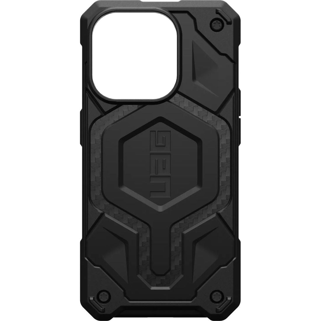 Schutzhülle Urban Armor Gear Monarch Pro MagSafe für Apple iPhone 15 Pro, Schwarz