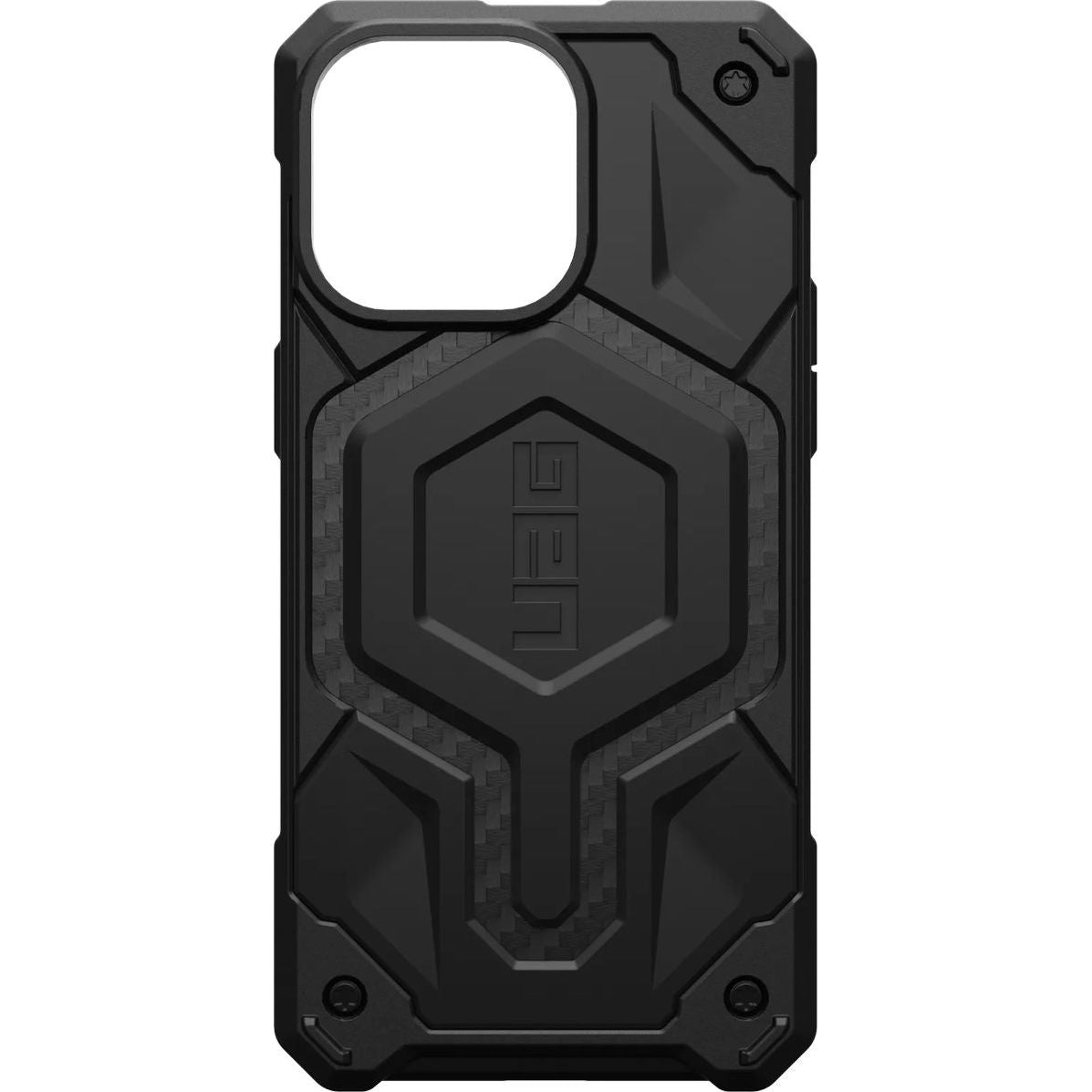 Schutzhülle Urban Armor Gear Monarch Pro MagSafe für Apple iPhone 15 Pro Max, Schwarz