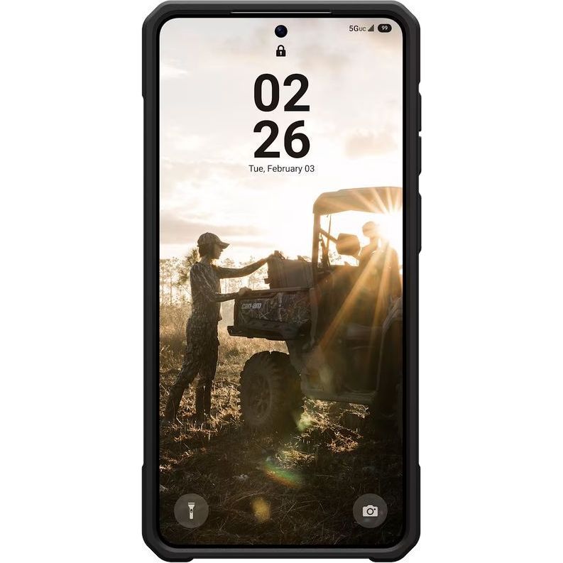 Handyhülle für Galaxy S26 Plus, Urban Armor Gear Monarch Pro Mag mit MagSafe, Schwarz mit Kevlar