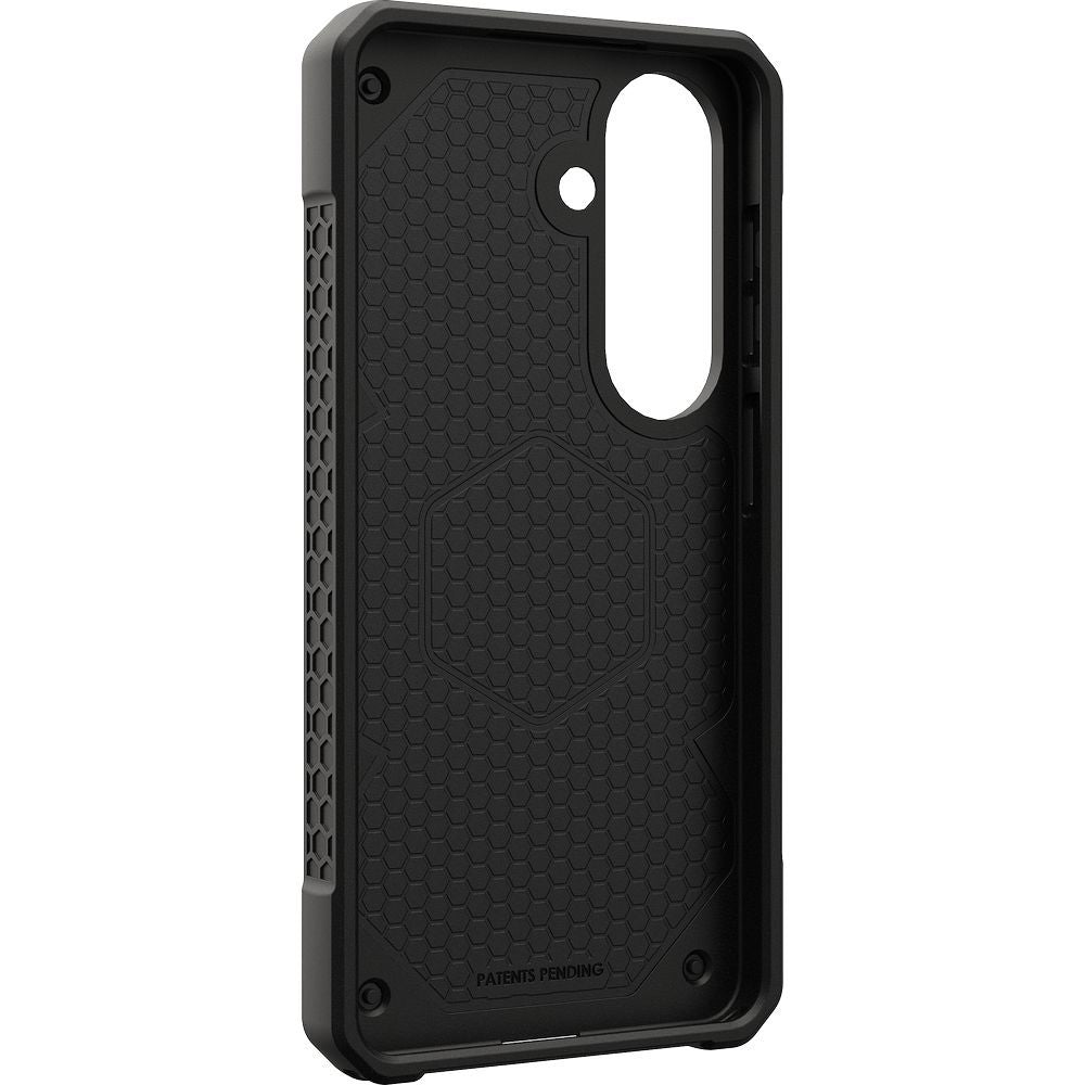 Handyhülle für Galaxy S26, Urban Armor Gear Monarch Pro Mag mit MagSafe, Schwarz mit Kohlefaser