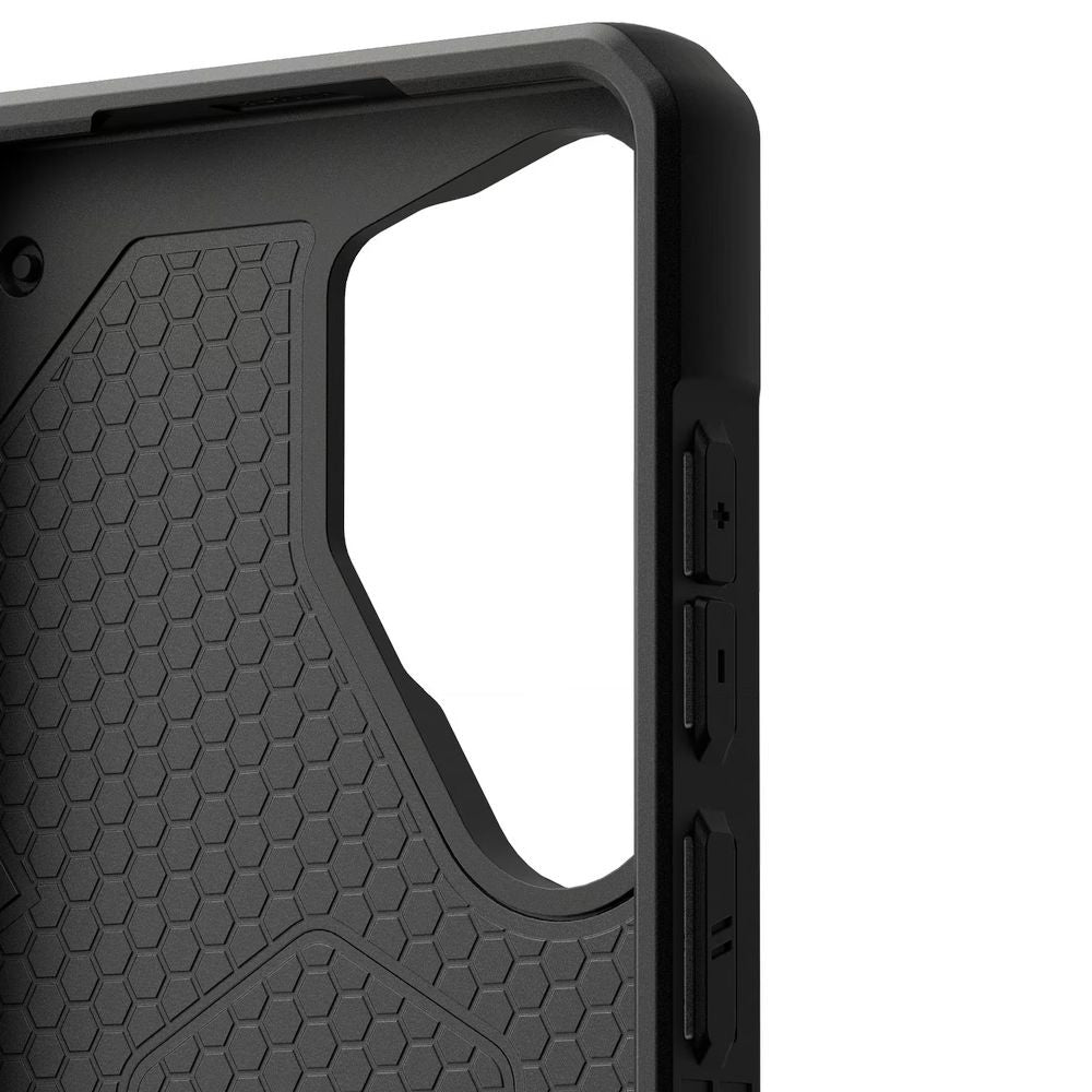 Handyhülle für Galaxy S26 Ultra, Urban Armor Gear Monarch Pro Mag mit MagSafe, Schwarz mit Kevlar