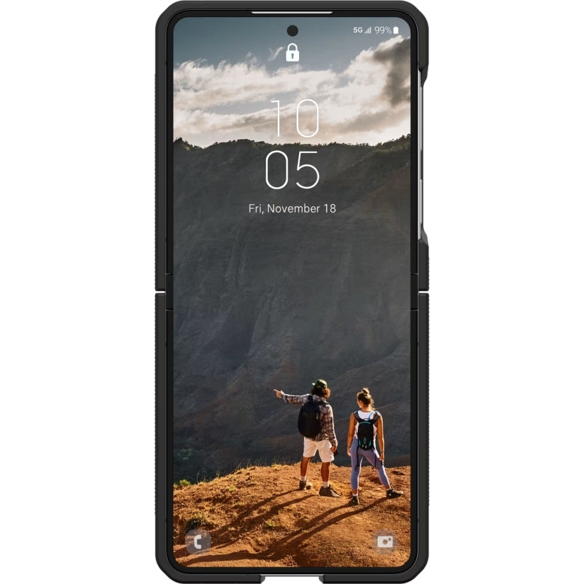 Handyhülle für Galaxy Z Flip8, Urban Armor Gear Mouve, Transparent