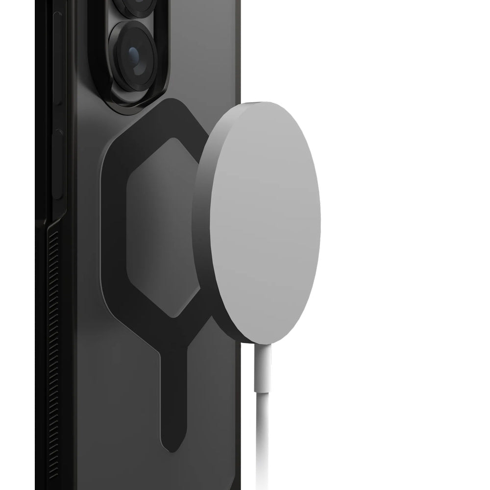 Handyhülle für Galaxy Z Fold7, Urban Armor Gear Mouve with Magnet, Rauchfarben und Schwarz