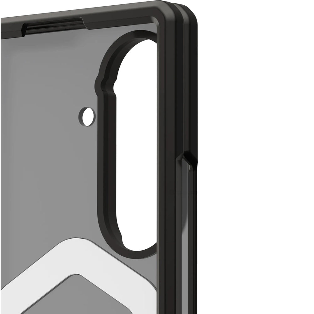 Handyhülle für Galaxy Z Fold7, Urban Armor Gear Mouve with Magnet, Rauchfarben und Schwarz