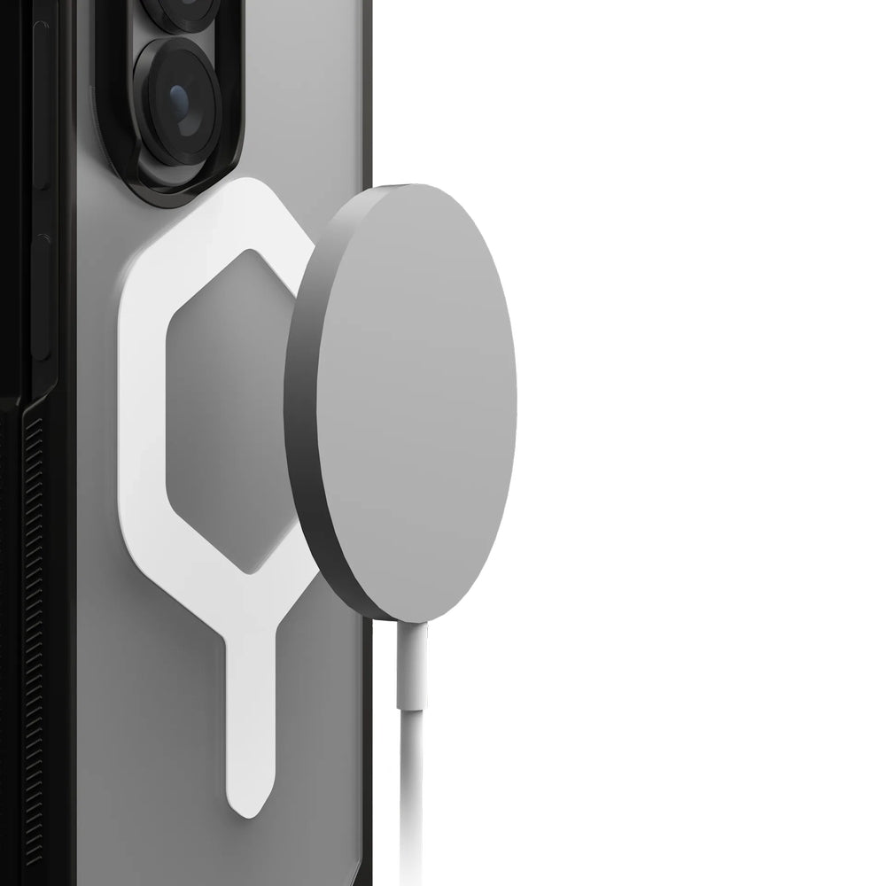 Handyhülle für Galaxy Z Fold7, Urban Armor Gear Mouve with Magnet, Transparent und Schwarz